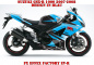 Preview: EV-R Blau für Suzuki GSX-R 1000 2007-2008